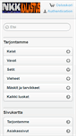 Mobile Screenshot of nkkkalastus.com