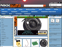 Tablet Screenshot of nkkkalastus.com